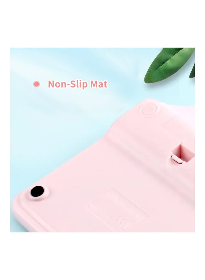 إسكدنيا آلة حاسبة مكتبية بوظيفة قياسية بشاشة سعة 12 رقما وردي - Image 2