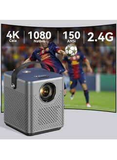 Rabos Blulory T3 Movie 3D Projector 4K Full HD 1080P Native Cinema Beamer Android WiFi Projector For Outdoor Movies Support Android 9.0  - Image 2