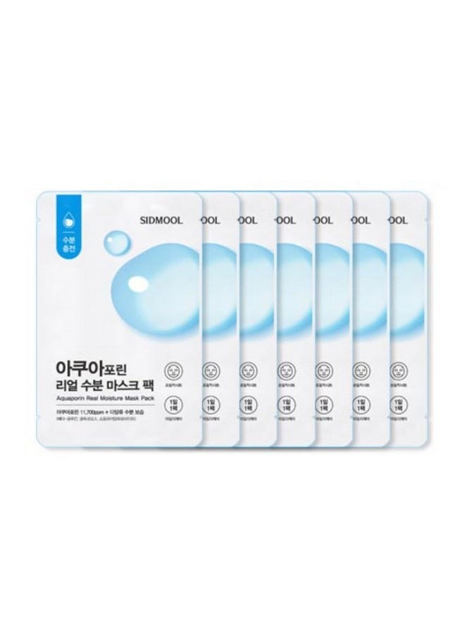 Sidmool - Aquaporin Real Moisture Mask Pack For 7Days - Image 1