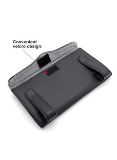 erorex Car Tissue Holder Sun Visor Napkin Dispenser Truck Vehicle Paper Towel Box Pu Leather Tissue Case Cover For Backseat And Sun Visor  - Image 3