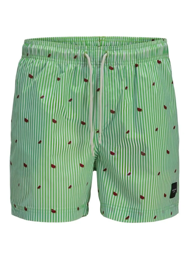 JACK & JONES Jpstmaui Jjswim Mini Stripe Shorts