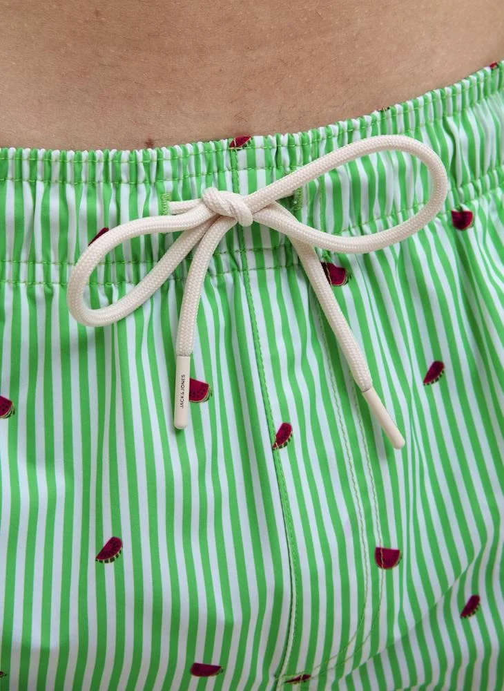 JACK & JONES Jpstmaui Jjswim Mini Stripe Shorts