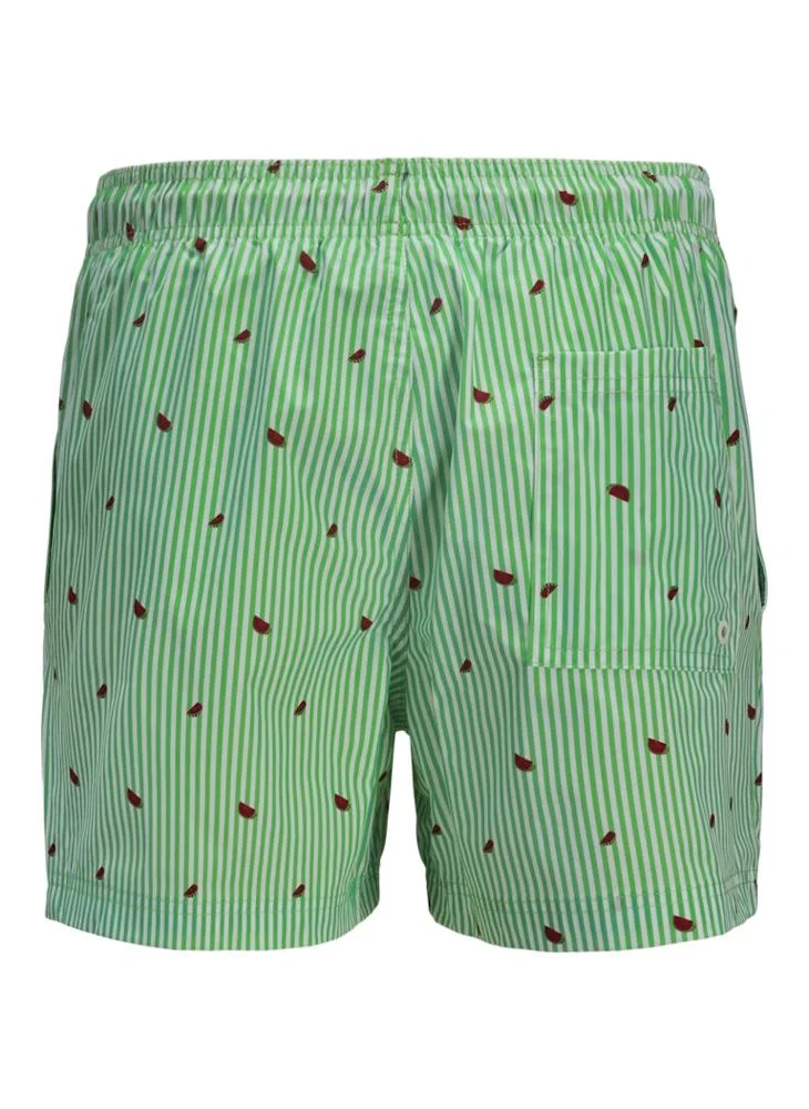 JACK & JONES Jpstmaui Jjswim Mini Stripe Shorts