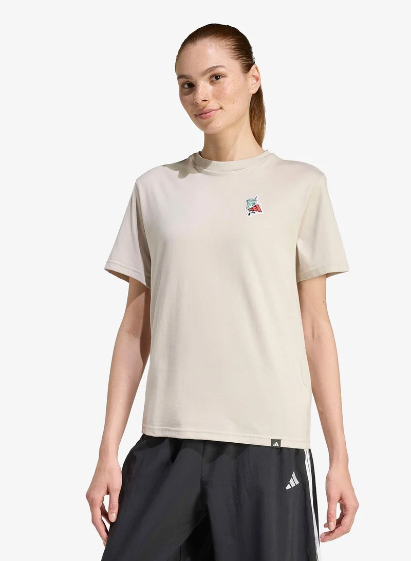 Adidas Soft  Graphic T-Shirt