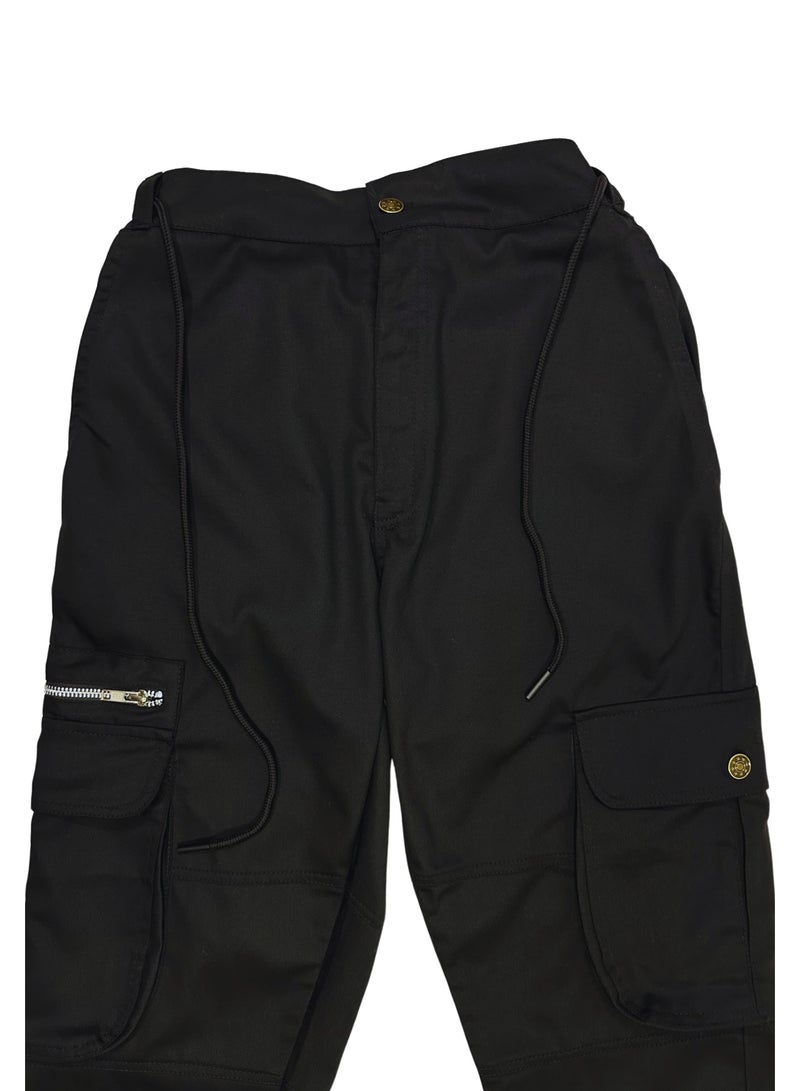 TJ's Originals PREMIUM BLACK CARGO PANTS - Image 2