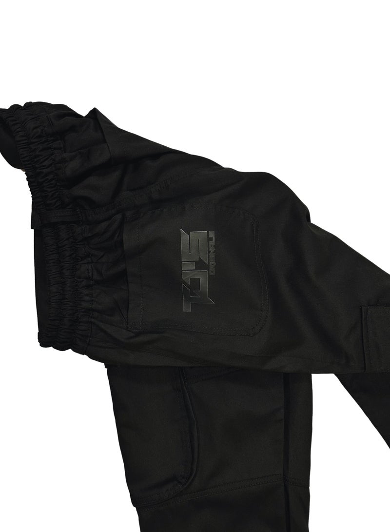 TJ's Originals PREMIUM BLACK CARGO PANTS - Image 5