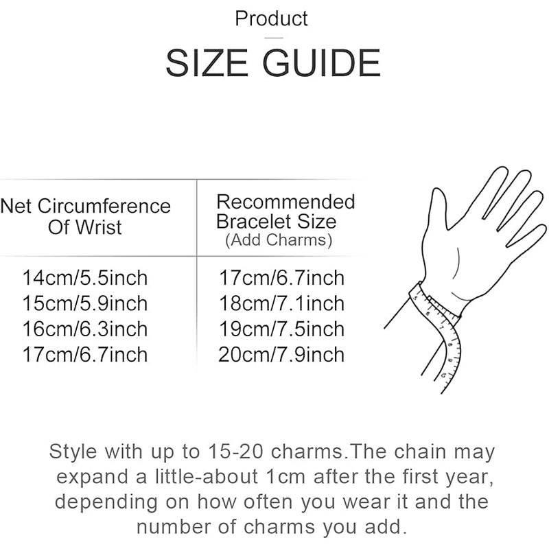 MULA 925 Sterling Silver Snake Chain Charm Bracelet Butterfly Best Friend Heart with 5A Cubic Zirconia Gift for Women - Image 2