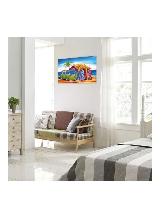 NIBEMINENT Sea Pattern DIY 5D Diamond Painting Kit Multicolour - Image 2