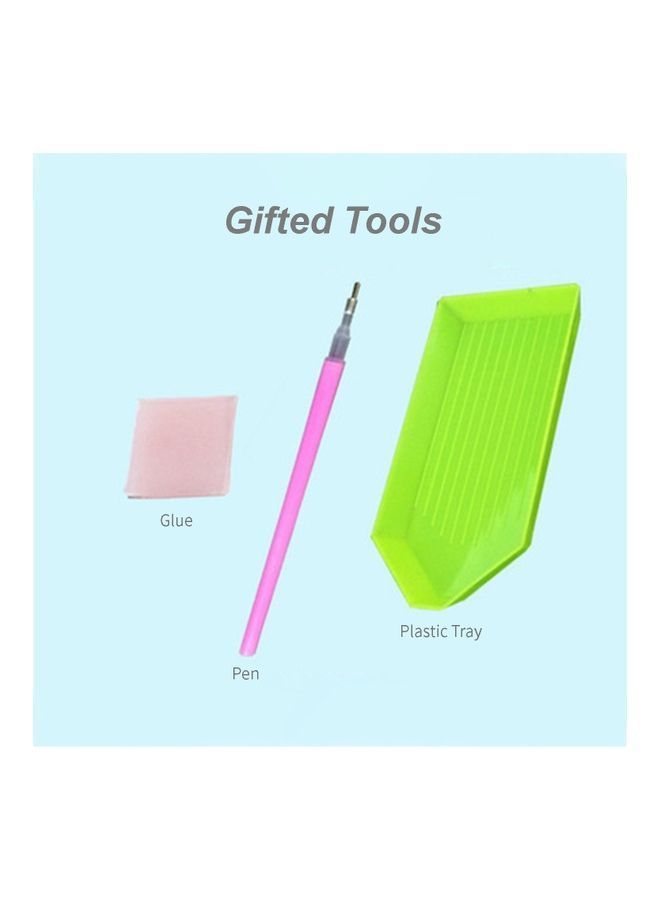 NIBEMINENT Sea Pattern DIY 5D Diamond Painting Kit Multicolour - Image 3