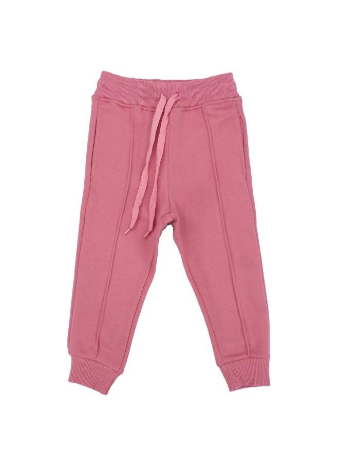 Our kids FLEECED PINKISH SWEATPANTS  - Image 1