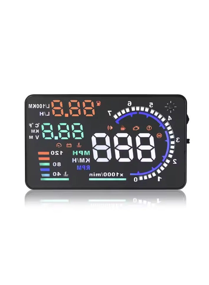 Generic Car HUD Head-Up Display Speedometer High-Definition Car  Suitable for All Models  - Image 2