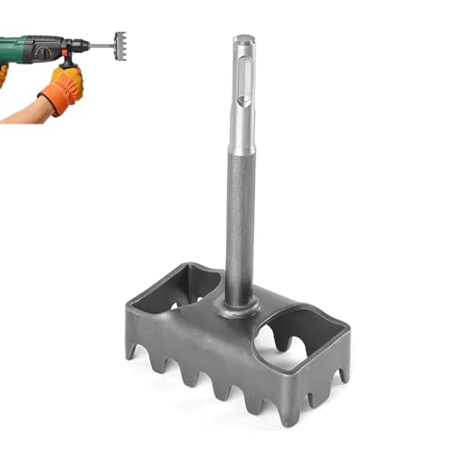 Serplex® Square Hole Cutter for 86-Type Electrical Box, 3/8" Shank Switch Socket Hole Opener Square Hole Punch for Junction Boxes Electrician Wall Punching Tool, Steel Made - Image 1