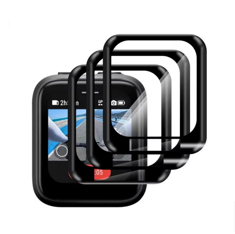 SKEIDO Insta360 GPS Preview Remote 3D Curved Film Screen Protector, 3 Pack, Anti-Scratch Full Coverage (Not Tempered Glass) - Image 3