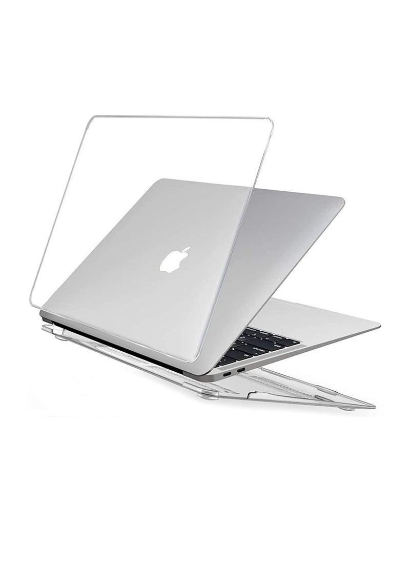 CATANES Macbook Air 13 inch A1932 Protective Case Hard Shell Snap On Sleeve Cover Clear  - Image 1