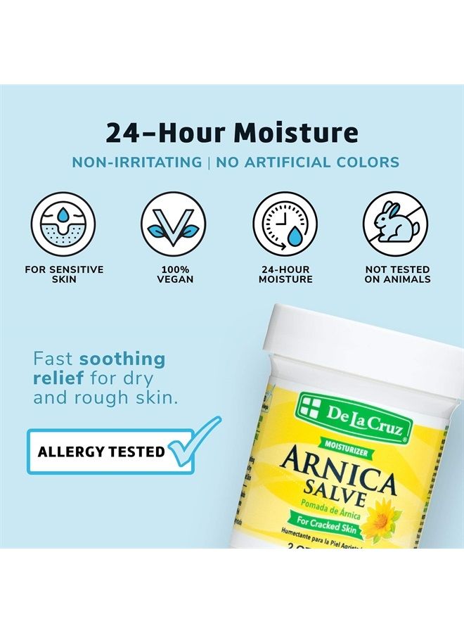 De La Cruz Pomada De Arnica Arnica Salve 2 oz - Image 3