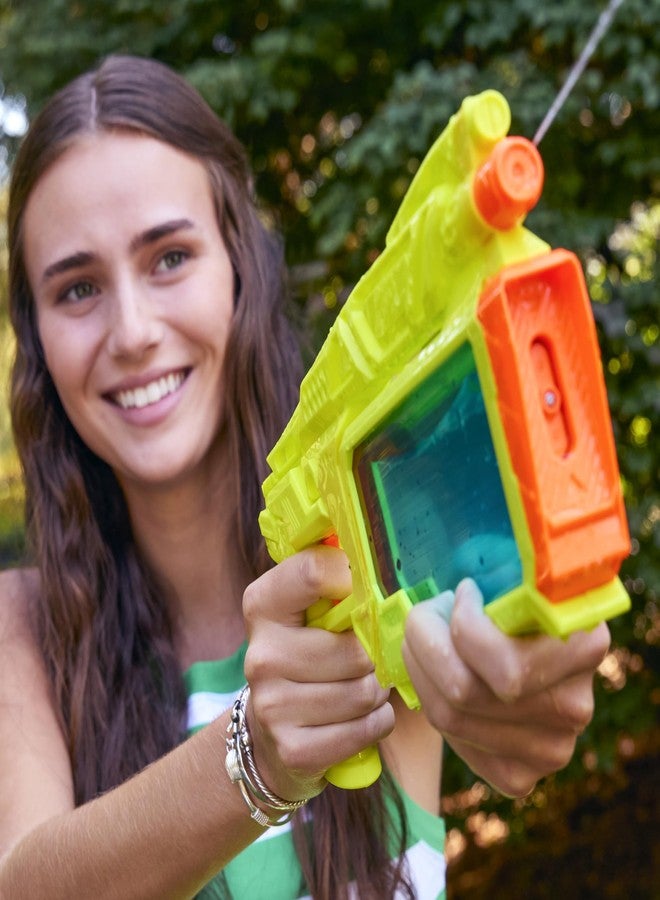 SUPER SOAKER Nerf Super Soaker Dunk-Fill+ Water Blaster | Easy Instant Fill Tank, Just Dunk & Go | 358 ml Tank | Pichkari for Outdoor Water Games | Branded Toy Pichkari for Holi Festival | Kids Ages 6+ - Image 5