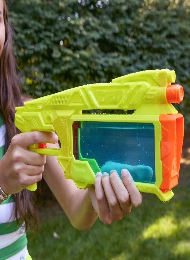 SUPER SOAKER Nerf Super Soaker Dunk-Fill+ Water Blaster | Easy Instant Fill Tank, Just Dunk & Go | 358 ml Tank | Pichkari for Outdoor Water Games | Branded Toy Pichkari for Holi Festival | Kids Ages 6+ - Image 4