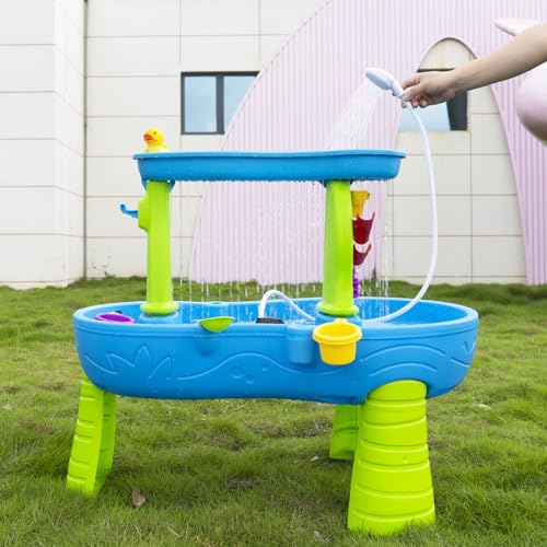 Bitubi Rechargeable Water Table Pump for Water Table,Kids Sand Water Play Table Pump,Multiple Water Play Modes,IPX7 Waterproof,A great gift for children (Pump Only) - Image 1