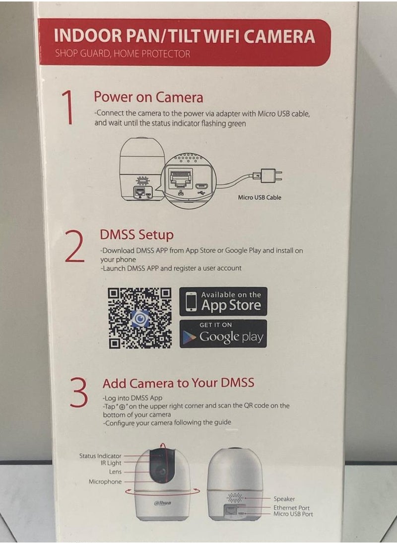Dahua - Dahua 2MP WiFi Camera DH-H2A - Image 1