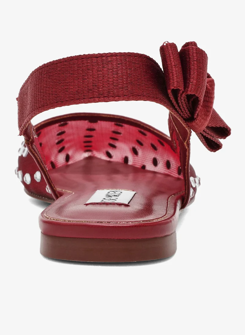 ستيف مادن صنادل أوليفيار مسطحة بحزام خلفي