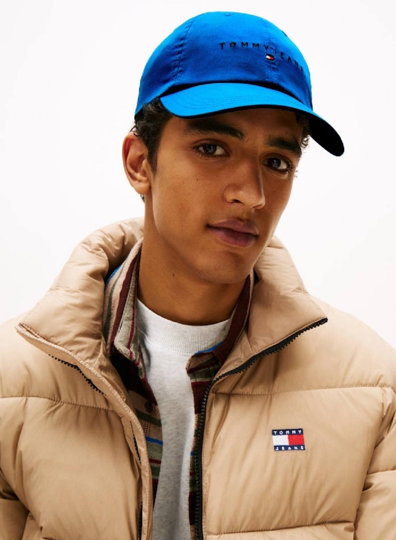 TOMMY JEANS Heritage Logo Embroidery Baseball Cap - Image 4