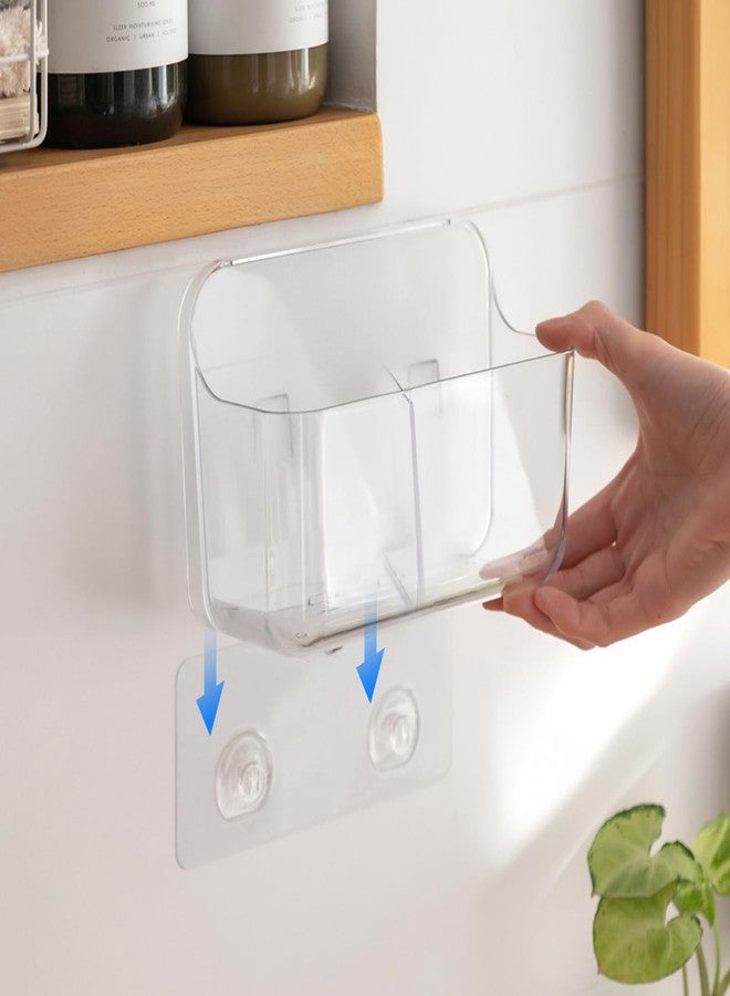 Diesisa 2 Pack Shower Caddy Adhesive for Replacement, Strong Adhesive for Shower Caddy, No Drilling Hang Walls Bathroom Shelves (For Small and Dual basket Shelf 6.5 * 2.8 inch - Image 4
