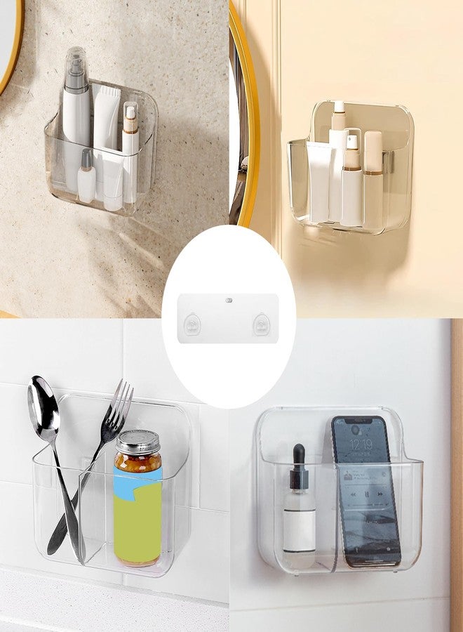 Diesisa 2 Pack Shower Caddy Adhesive for Replacement, Strong Adhesive for Shower Caddy, No Drilling Hang Walls Bathroom Shelves (For Small and Dual basket Shelf 6.5 * 2.8 inch - Image 3