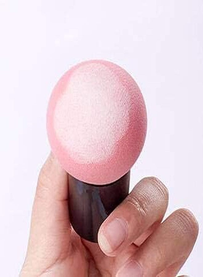 كرونيكس مجموعة إسفنجات كريم الأساس والبودرة من كرونكس، 5 قطع، برأس على شكل فطر، للاستخدام الجاف والرطب، إسفنجات تجميلية للوجه، إسفنجات كريم بي بي، وسادة هوائية، أدوات مكياج (لون عشوائي) - Image 4