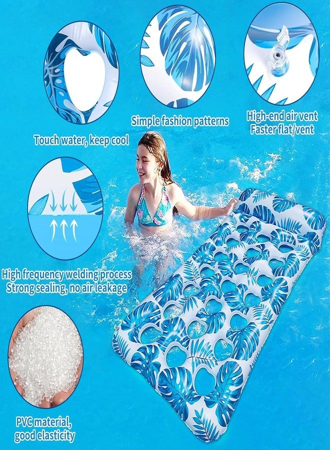 Rexmon Pool Inflatables for Adult - Sun Tanning Bed Float | Pool Tanning Float | Folding Water Lounger Inflatable Raft | Sun Tanning Raft Bed for Men Women Swimming Pool Beach Party Water Activities - Image 3