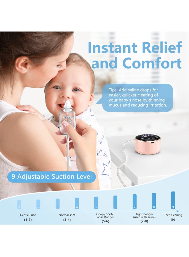 Baby Nasal Aspirator Nasal Vacuum Cleaner For Infant Safety Electric Silent Cleaner