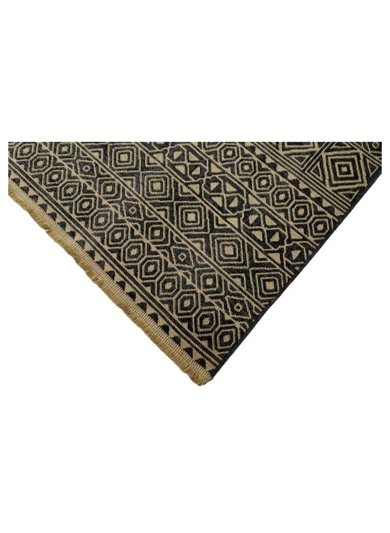 Alkaffary SOFI rug by Alkaffary with a special vibe that matches your carpet decor, 2.00x2.90, Charcoal  - Image 4