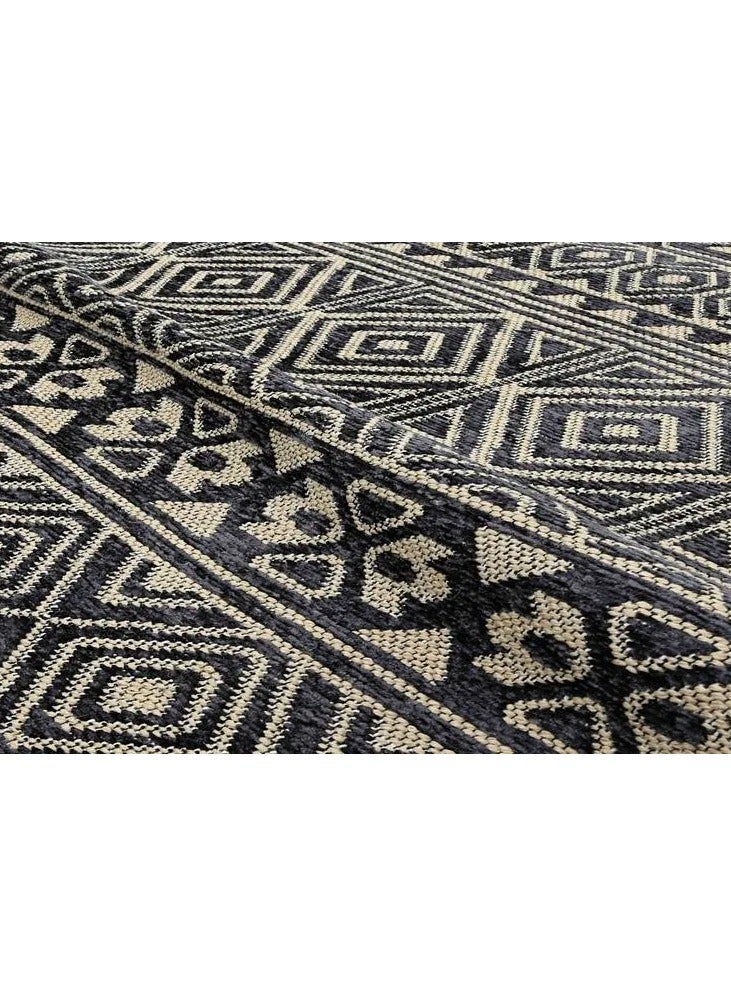 Alkaffary SOFI rug by Alkaffary with a special vibe that matches your carpet decor, 2.00x2.90, Charcoal  - Image 2