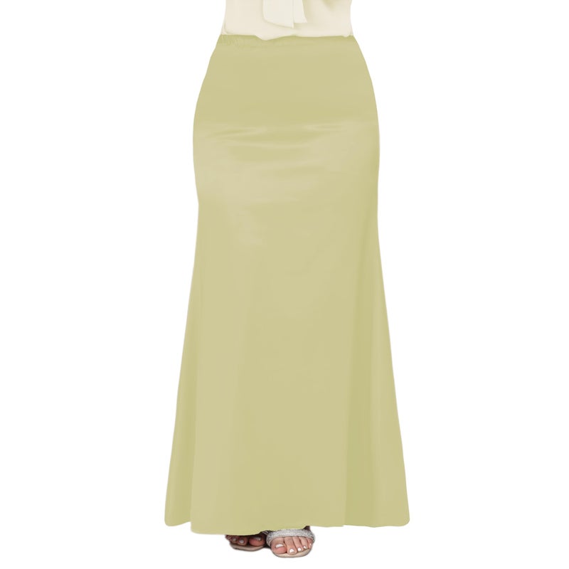 Smoky Egypt Maxi Satin Lycra Skirt
