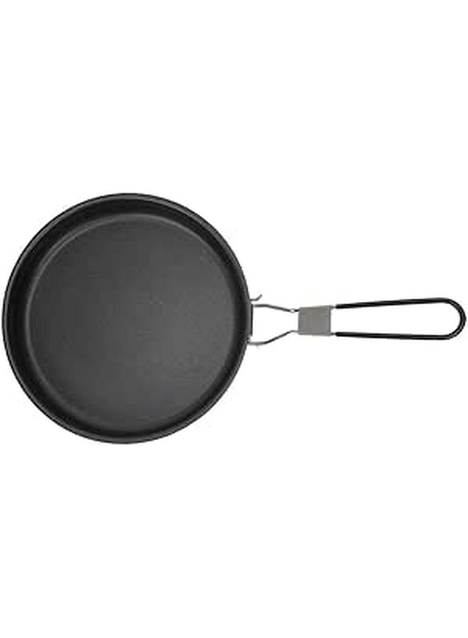 Aluminum Alloy Camping Frying Pan Non Stick Folding Skillet for Outdoor Hiking Travel - Image 1