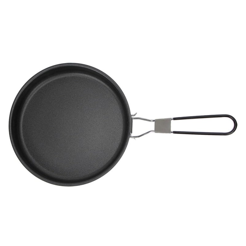 Aluminum Alloy Camping Frying Pan Non Stick Folding Skillet for Outdoor Hiking Travel - Image 2