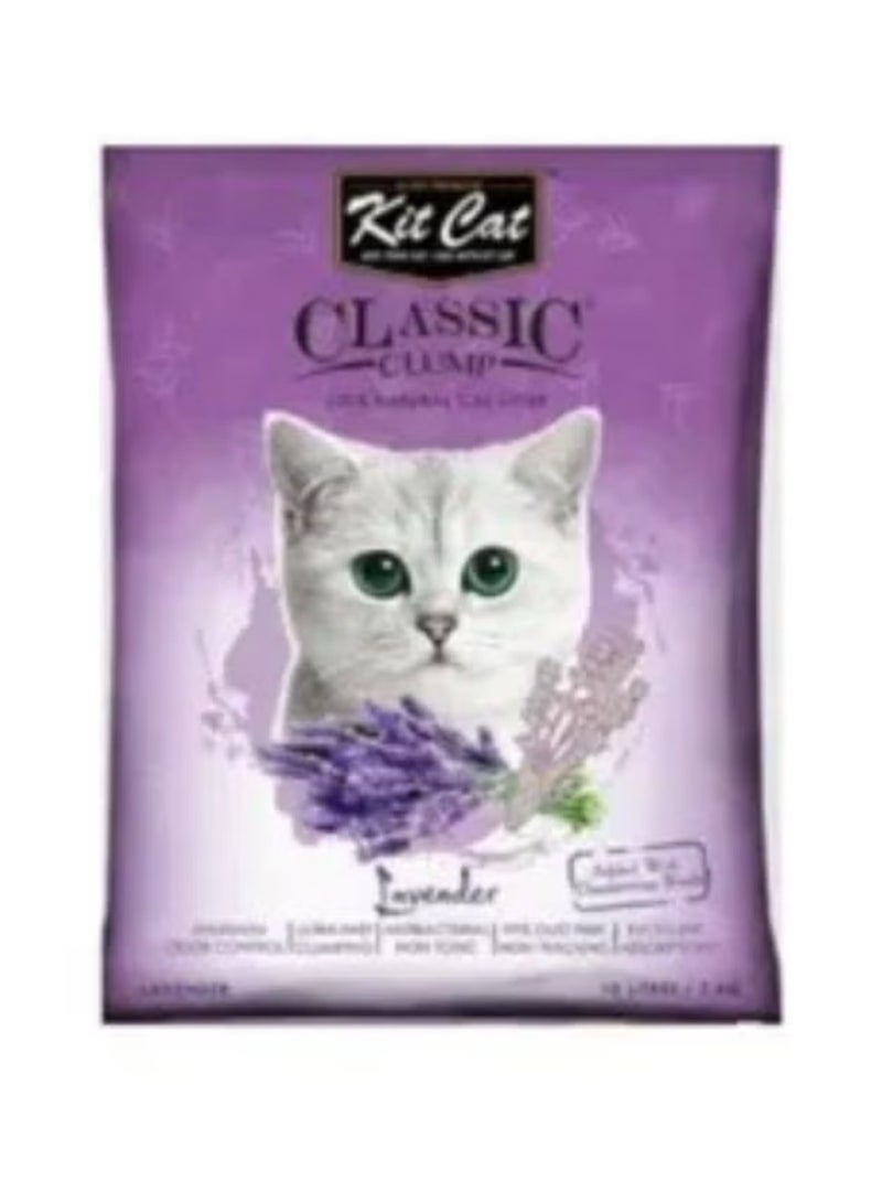 Kit Cat Classic Clump Lavender Cat 10L