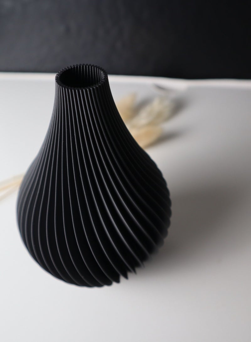 أخوة ثلاثي الأبعاد مزهرية دوريا الأنيقة - لمسة فاخرة لديكور المنزل - Image 3