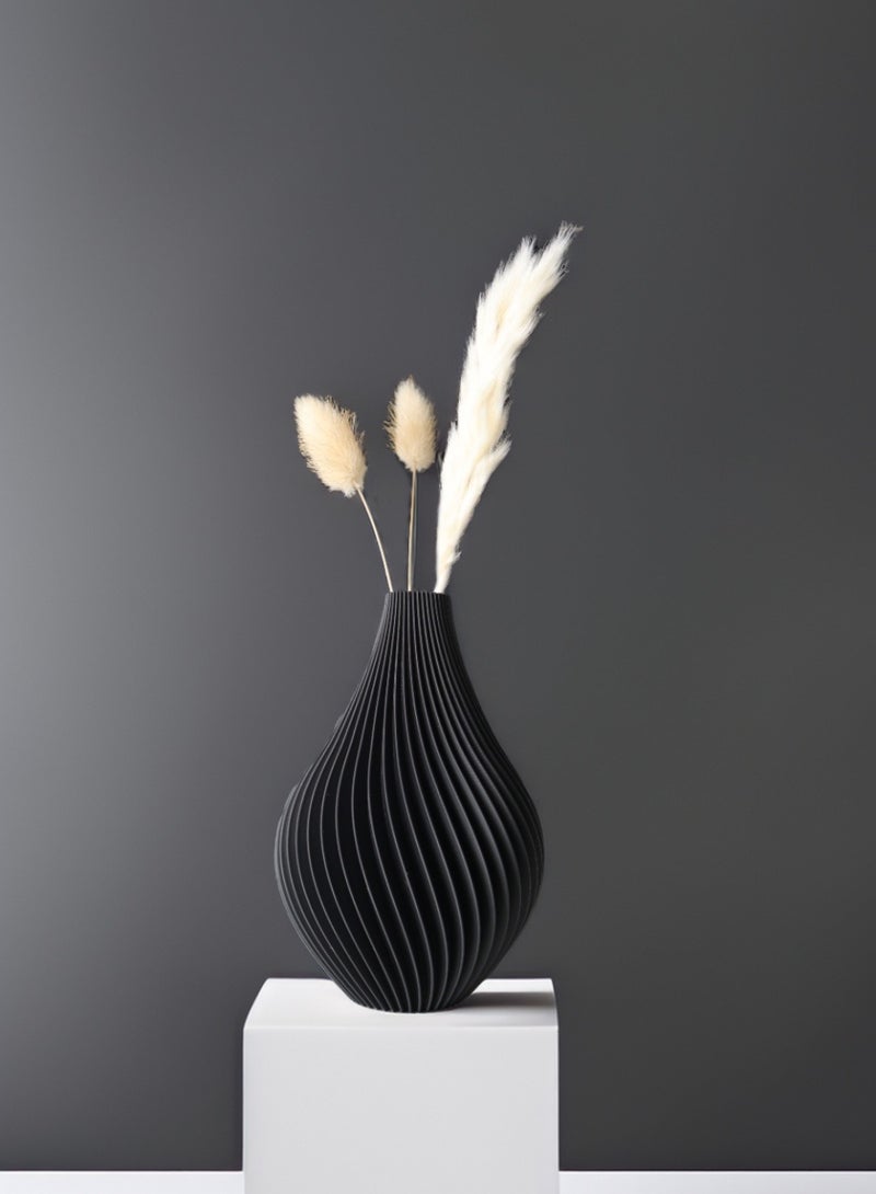 أخوة ثلاثي الأبعاد مزهرية دوريا الأنيقة - لمسة فاخرة لديكور المنزل - Image 2