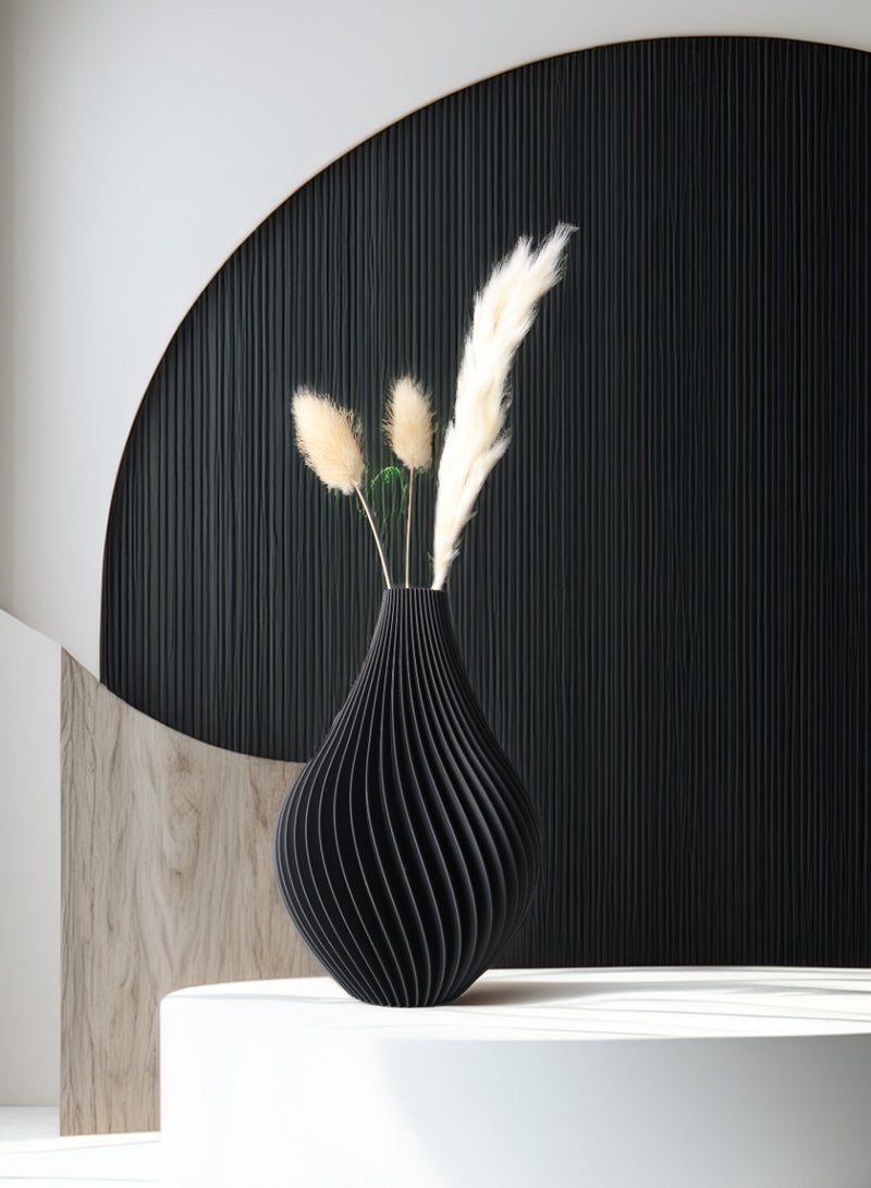 أخوة ثلاثي الأبعاد مزهرية دوريا الأنيقة - لمسة فاخرة لديكور المنزل - Image 5