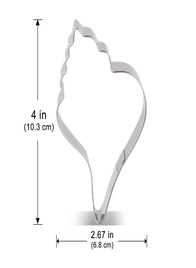 LILIAO Conch Shell Cookie Cutter, 4.1 inch - Image 2