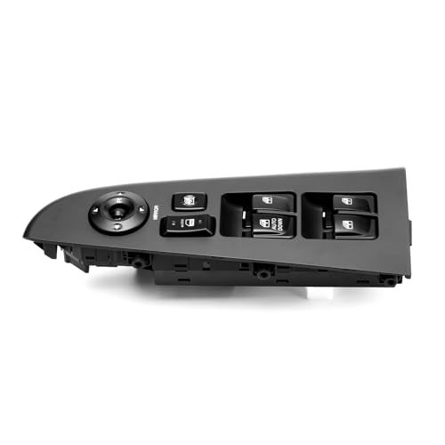 Lin Cin Yin Window Switch Drive Side for 2007 2008 2009 2010 Hyundai Elantra,Window Assembly with Lock Switch,Mirror Adjust Control,Elantra Front Left Main Auto Window Switch 935702H1107U DWS1186 1S15820 - Image 5