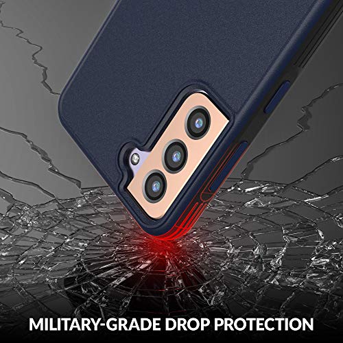 Crave Slim Guard for Galaxy S21 Case, Shockproof Case for Samsung Galaxy S21, S21 5G (6.2 inch) - Navy - Image 4