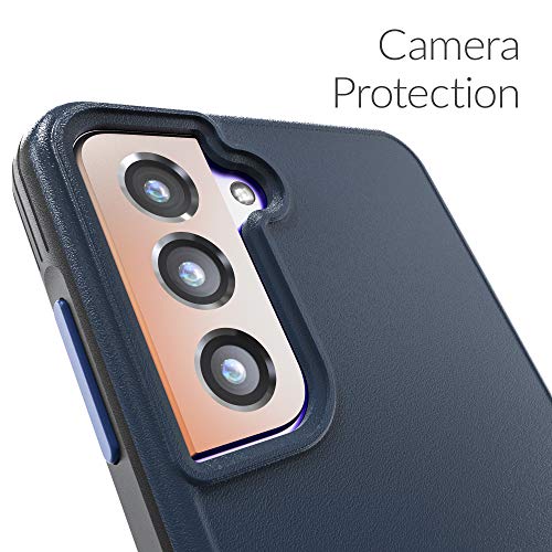 Crave Slim Guard for Galaxy S21 Case, Shockproof Case for Samsung Galaxy S21, S21 5G (6.2 inch) - Navy - Image 3