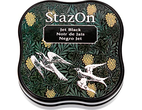 Tsukineko StazOn Midi Ink Pad, Jet Black - Image 5