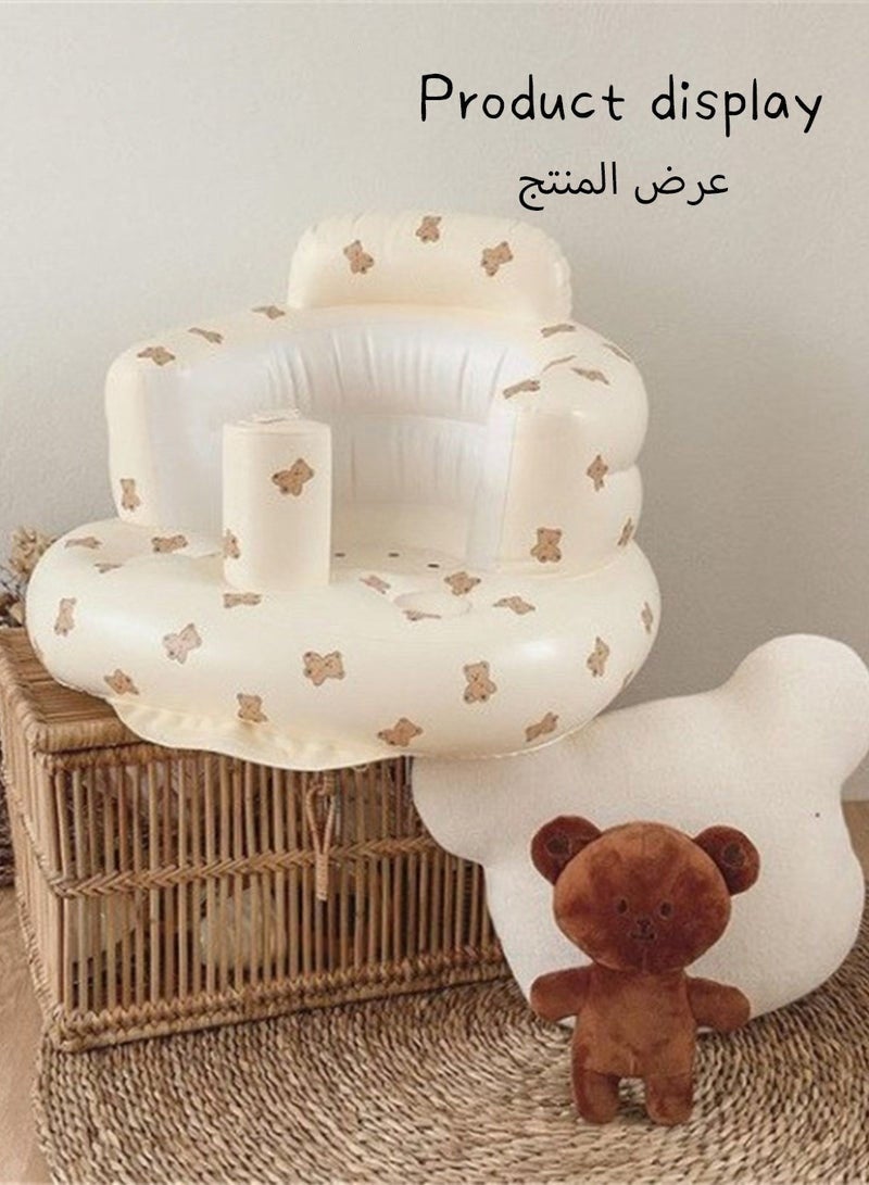 Inflatable Baby Chairs and Baby Feeding Seat, Air Sofa for Baby - Image 5