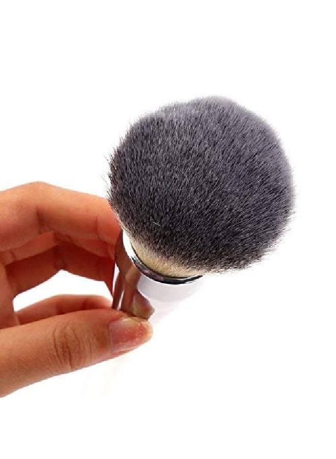 JERN أداة فرشاة بودرة أحمر الخدود للوجه فضية 1 قطعة - Image 5