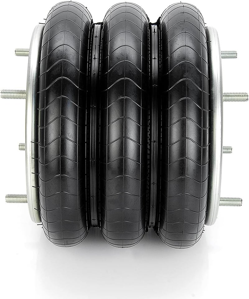 Torque Triple Convoluted Air Spring Bag (Replaces Hendrickson 13041, Firestone W01-358-7818) (TR7818) - Image 3