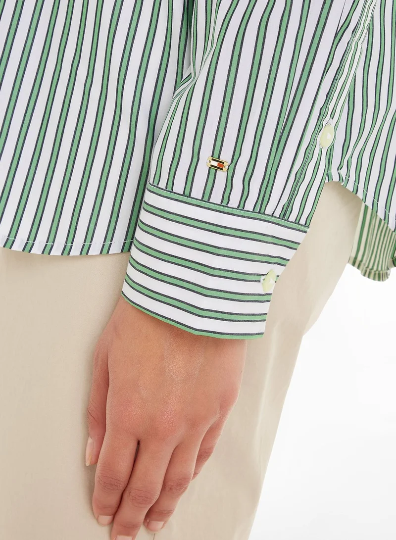 TOMMY HILFIGER Striped Button Down Shirts