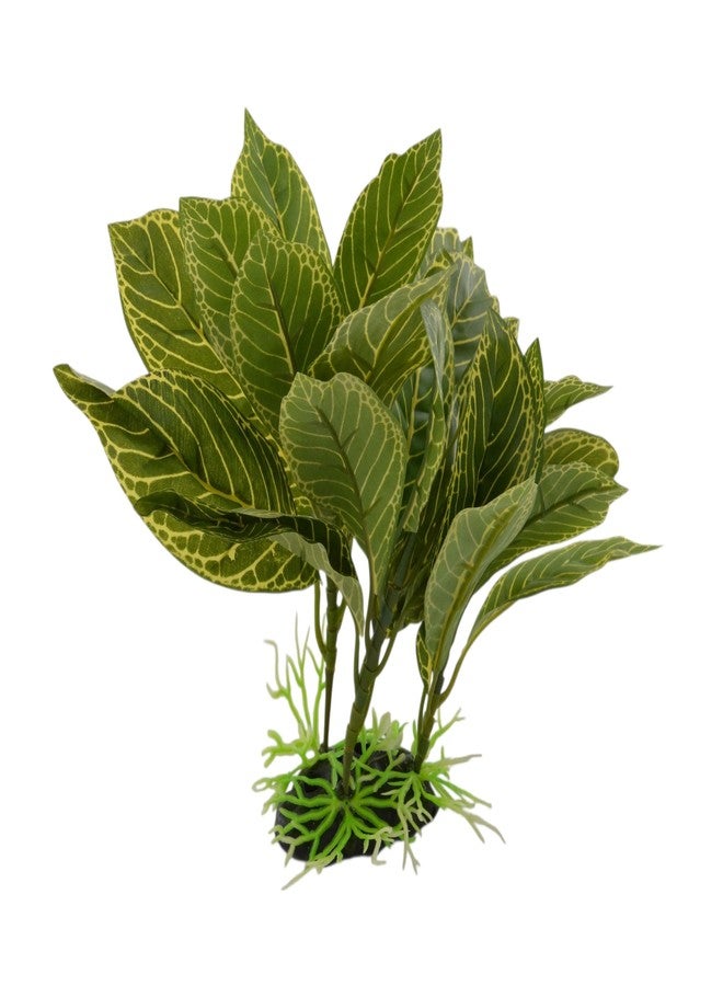 CNZ® Aquarium Fish Tank Green Lifelike Underwater Plastic Plant Aquatic Water Grass Decor (10-inch (W) x 8-inch (H)) - Image 3