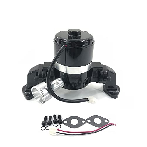 Pateyney Big Block Chevy High Flow Aluminum Electric Water Pump BBC 396-454-502 35+ GPM(black) - Image 1
